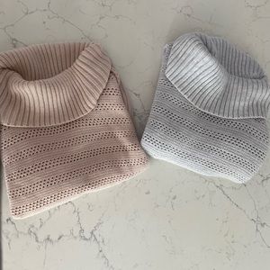 Women’s cowl neck sweaters Size L